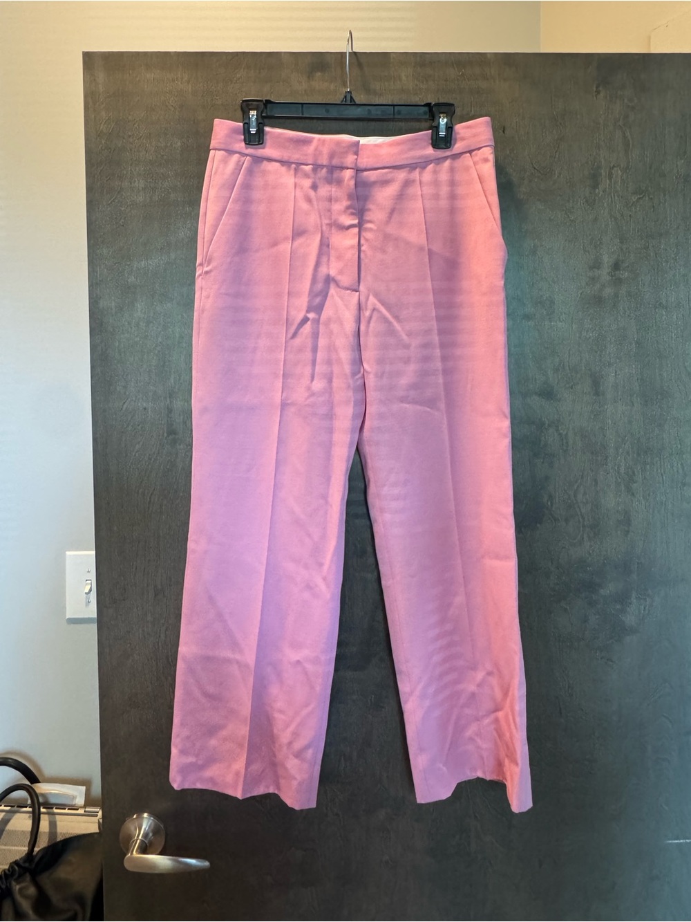 Stella McCartney Bubblegum Pink Straight Leg Trousers